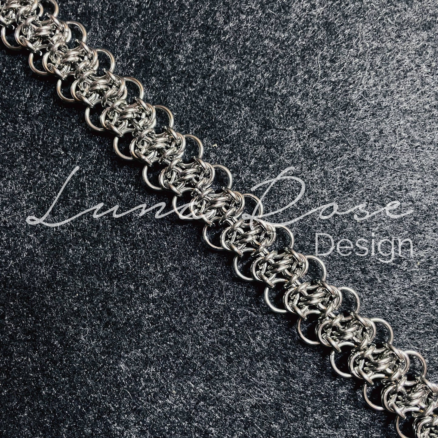Byzantine Bias Stainless Steel Bracelet