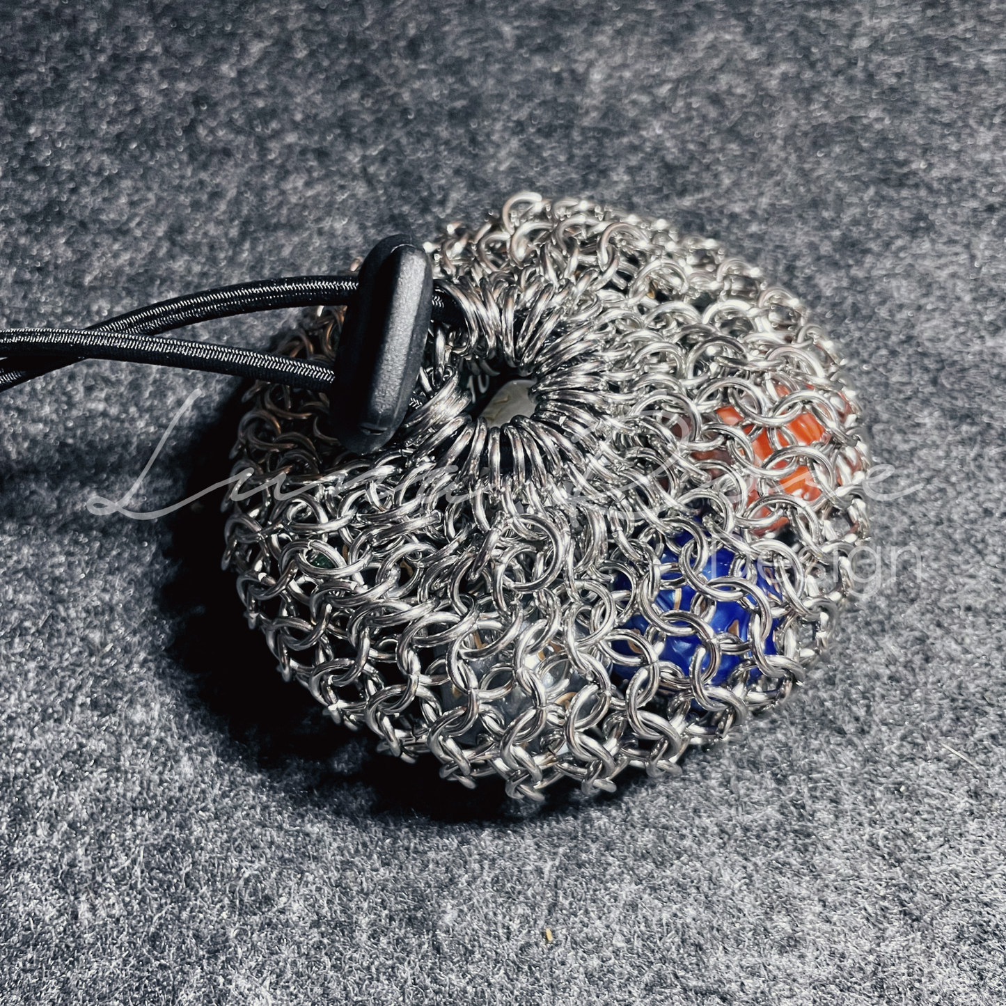 Dice Bag - Stainless Steel