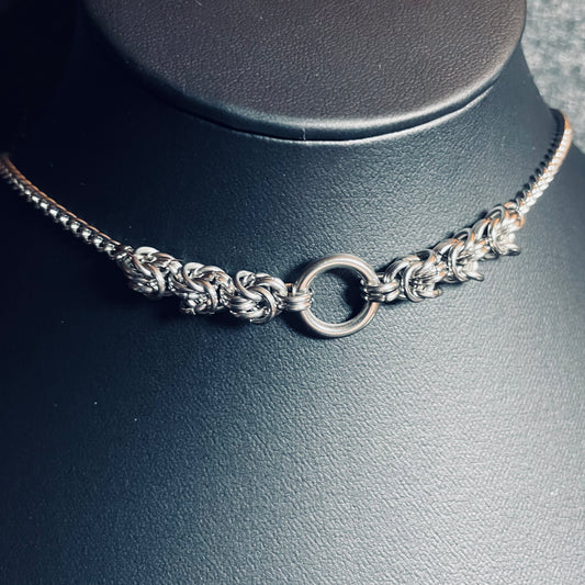 Rosetta Stainless Steel Day Collar