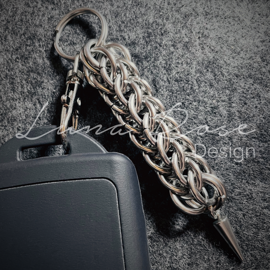 Chunky FP4-1 Stainless Steel Keyring